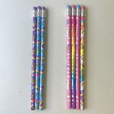 🌈 7 Vtg 1980s LISA FRANK Angel Kitty & Rainbow Butterfly Unsharpened Pencils picture