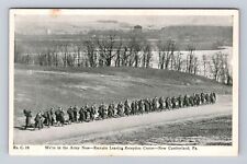 New Cumberland PA-Pennsylvania Recruits Leave Reception Center Vintage Postcard picture
