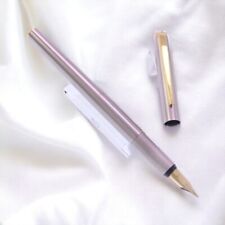 MONTBLANC Fountain Pen Noblesse Stainless Steel Rose Gold 14K EF Nib picture