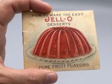 1920s JELL-O Jello RECIPES Antique Advertising Booklet picture