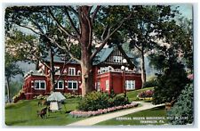 1917 General Miller Residence Miller Park Franklin Pennsylvania Vintage Postcard picture