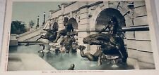Neptune's Fountain Library Of Congress Washington D.C. Postcard S18 picture