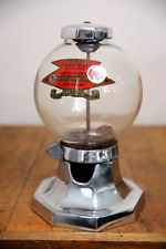 Antique Superior Nut Candy Penny Gumball Machine Vintage chrome RARE Parts picture