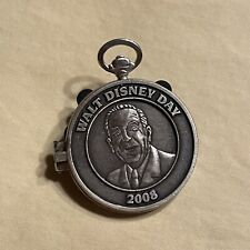 2008 Walt Disney World Day 2008 Pocket Watch Pin Limited Edition Hinged picture