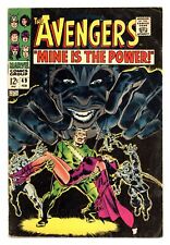 Avengers #49 GD+ 2.5 1968 picture