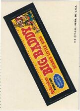1973 Topps Original  Wacky Packages 5th Series Big Baddy (glossy) picture