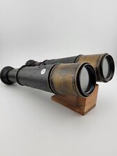 Antique WWI Chevalier Paris Large Expandable Binoculars. Good Overall Condition  picture