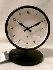 NWOT THRESHOLD ACRYLIC TABLE CLOCK with MATTE BLACK FINISH picture