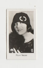 Pola Negri 1932 Bridgewater Film Stars Small Trading Card - Series 1 #46 picture