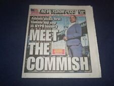 2021 DECEMBER 15 NEW YORK POST NEWSPAPER - KEECHANT SEWELL NEW NYPD COMMISSIONER picture