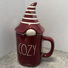 Rae Dunn Ceramic 18oz Cozy Gnome Coffee Cup with Top BB01B05011 picture