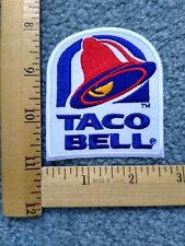 1 RARE TACO BELL FOOD WORKERS LOGO IRON ON PATCH  picture