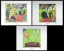 Hergé : Tintin And The Picaros, 3 Lithographs Ex Libris, 2011 picture