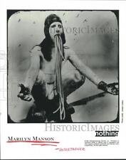 1996 Press Photo Entertainer, Marilyn Manson - hca42745 picture
