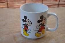 Vintage 90s Mickey Mouse Coffee Cup Mug Disney Made In Korea  picture
