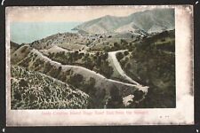 Santa Catalina Island Stage Road East Summit Divided c1910 Postcard California picture