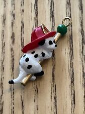 Hallmark Miniature Ornament 1993 Merry Mascot Dalmatian Fire Station Puppy picture