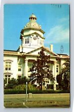 Moultrie GA-Georgia, Colquitt County Court House, Antique Vintage c1956 Postcard picture