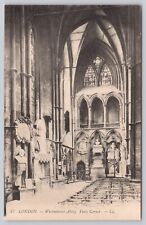 Vintage Postcard London - Westminster Abby Poets' corner  - LL picture
