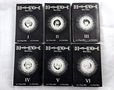 DEATH NOTE Black Edition Volumes 1-6 (Complete) - English Manga (Tsugumi Ohba) picture