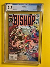 Bishop #4 Blue Foil Cover Four Part Series CGC 9.8 White Pages Marvel 1995. picture
