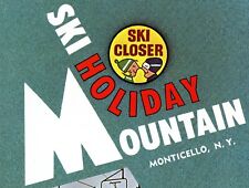 Vintage 1970's Brochure -  HOLIDAY MOUNTAIN Ski Area - Monticello NY New York picture