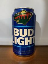 2023 Bud Light Beer Can NHL Minnesota Wild State of Hockey 12oz #880589 picture