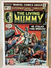 Supernatural Thrillers #8 Living Mummy * 1974 Marvel 1st Appearance Elementals picture