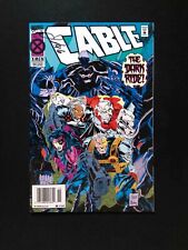 Cable #17  MARVEL Comics 1994 VF NEWSSTAND SIGNED picture