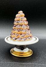 Limoges France “Patisserie” Donut Tower Porcelain Trinket Pill Box Peint Main picture