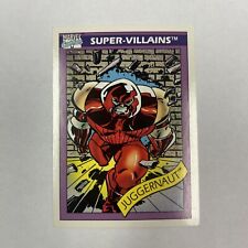 1990 Impel Marvel Universe Series 1- Super Villains Juggernaut #55 Trading Card picture