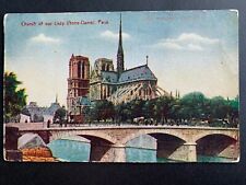 Postcard Paris France - Notre Dame Cathedral  picture