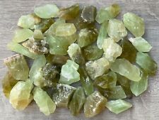 Grade A++ Green Calcite Rough Natural Stones, 1-2