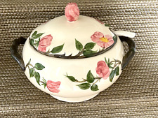 Franciscan Desert Rose Pedestal Tureen with Lid and Ladle EXCELLENT picture