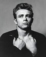 James Dean 8 x 10 Print Photograph Reprint Photo Hollywood Actor Black and White picture