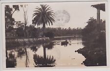 Buenos Aires, Argentina. Palermo, Rosedal, El Lago  Vintage Real Photo Postcard picture