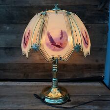 Vintage OK Lighting, Touch Table Lamp, Glass Shade, Eagles, T & W picture