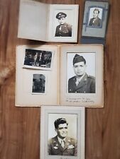 VINTAGE LOT OF MEXICAN AMERICAN CHICANO MILITARY PHOTOS 1940-1950S WW2 picture