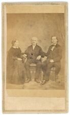 RARE CDV Circa 1870s M. Brady Portrait Harriet & Henry Ward Beecher.  Anthony NY picture