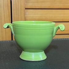 Vintage 1950s Chartreuse Sugar Bowl Fiestaware USA picture