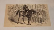 1879 magazine engraving ~ NAPOLEON IV + FATHER, Tuileries, France picture