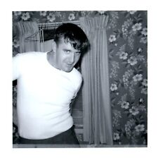 1950s American College Hunk Flirty gay int Vintage Photo Snapshot California picture