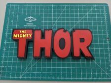 The Mighty Thor 3D printed logo color desk shelf wall picture