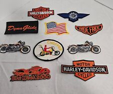 Lot of Vintage Harley Davidson Jacket Patches 10 In Lot picture