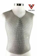 Aluminium Chain mail Butted White Anodized Sleeveless Armor Shirt (M size) VA001 picture