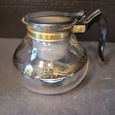 Vintage Mid Century Cory Stovetop DRL 3 8 Cup Coffee Pot With Basket picture