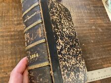 CIVIL WAR 1864 NAVY REPORT BOOK CABIN LIBRARY USS POWHATAN OWNED SIGNED CW HERO picture