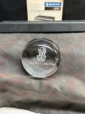 THE RITZ-CARLTON Hotel Glass Domed Paperweight Magnifier Manager Desk Office HTF picture
