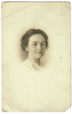 Antique RPPC Postcard Pretty Young Woman Early 1900s picture