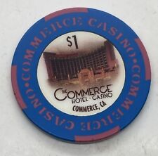 $1 Commerce Casino Chip - Hotel - Bud Jones - Commerce, California CA picture